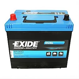 Акумулатор EXIDE DUAL 80Ah/510A L+