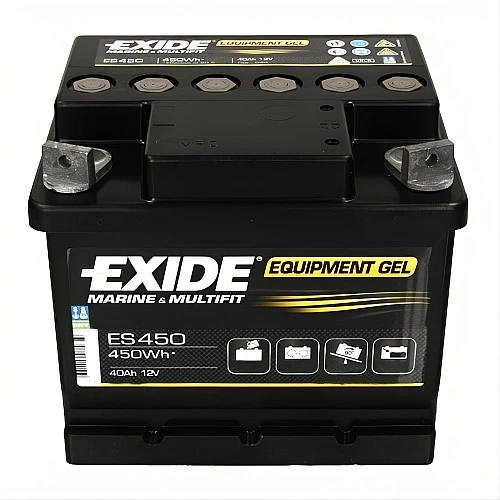 Акумулатор EXIDE MARINE AND LEISURE GEL 40Ah/450Wh R+