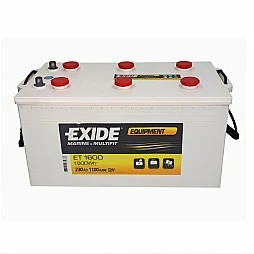 Акумулатор EXIDE MARINE AND LEISURE EQUIPMENT 230Ah/1100A L+
