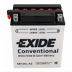 Акумулатор EXIDE CONVENTIONAL 12Ah/165A R+