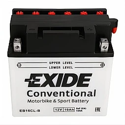 Акумулатор EXIDE CONVENTIONAL 19Ah/190A R+