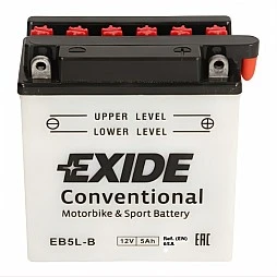 Акумулатор EXIDE CONVENTIONAL 5Ah/65A R+