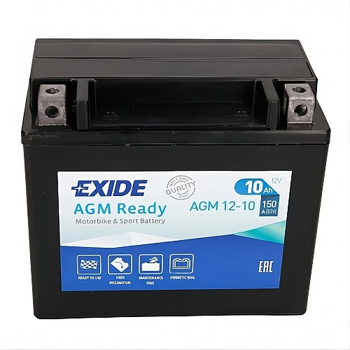 Акумулатор EXIDE AGM READY 10Ah/150A L+