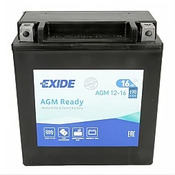 Акумулатор EXIDE AGM READY 16Ah/170A L+