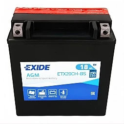 Акумулатор EXIDE STANDARD AGM 18Ah/230A L+