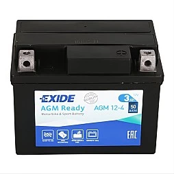 Акумулатор EXIDE AGM READY 3Ah/50A R+