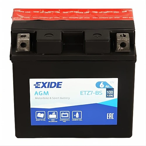 Акумулатор EXIDE AGM 6Ah/100A R+