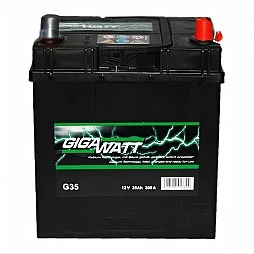 Акумулатор GIGAWATT G35 35Ah/300A R+ JIS