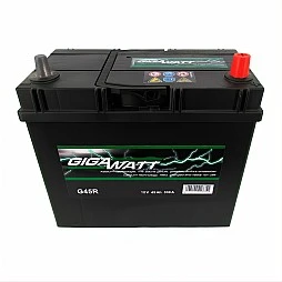 Акумулатор GIGAWATT G45R 45Ah/330A R+ JIS