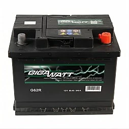 Акумулатор GIGAWATT G62R 60Ah/540A R+