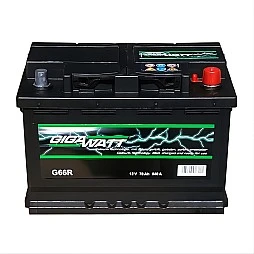 Акумулатор GIGAWATT G66R 70Ah/640A R+