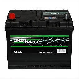 Акумулатор GIGAWATT G68JL 68Ah/550A L+ JIS