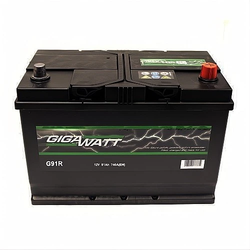 Акумулатор GIGAWATT G91R 91Ah/740A R+ JIS