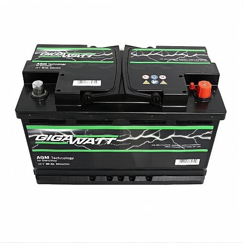 Акумулатор GIGAWATT GA80R AGM 80Ah/800A R+