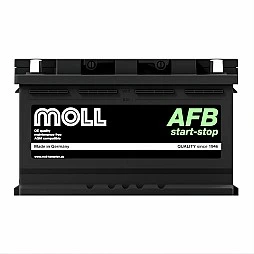 Акумулатор MOLL START-STOP AFB 86Ah/800A R+