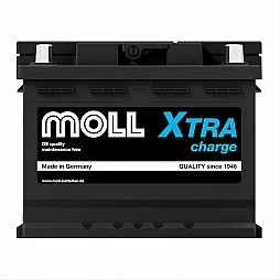 Акумулатор MOLL X-TRA CHARGE 64Ah/620A R+