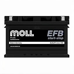 Акумулатор MOLL START-STOP EFB 78Ah/740A R+