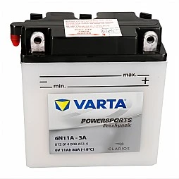 Акумулатор VARTA POWERSPORTS FRESHPACK 11Ah/80A R+