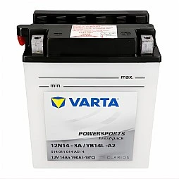 Акумулатор VARTA POWERSPORTS FRESHPACK 14Ah/190A R+
