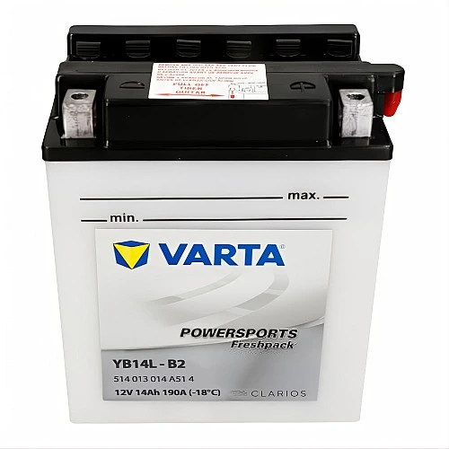 Акумулатор VARTA POWERSPORTS FRESHPACK 14Ah/190A R+