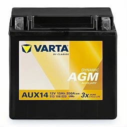 Акумулатор VARTA DYNAMIC AGM AUXILIARY 13Ah/200A L+