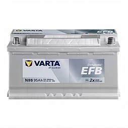 Акумулатор VARTA DYNAMIC EFB 95Ah/850A R+