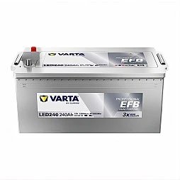 Акумулатор VARTA PROFESSIONAL DUAL PURPOSE EFB 240Ah/1200A L+