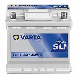Акумулатор VARTA DYNAMIC SLI 54Ah/530A R+