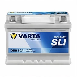 Акумулатор VARTA DYNAMIC SLI 60Ah/540A R+