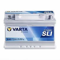 Акумулатор VARTA DYNAMIC SLI 72Ah/680A R+