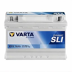 Акумулатор VARTA DYNAMIC SLI 74Ah/680A R+