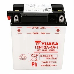 Акумулатор YUASA CONVENTIONAL 12.6Ah/120A L+