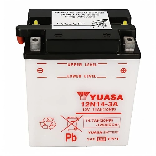 Акумулатор YUASA CONVENTIONAL 14.7Ah/125A R+