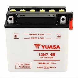 Акумулатор YUASA CONVENTIONAL 7.4Ah/74A L+