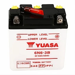 Акумулатор YUASA CONVENTIONAL 6.3Ah R+