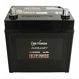 Акумулатор YUASA AUXILIARY 57Ah/430A R+ JIS