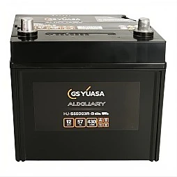 Акумулатор YUASA AUXILIARY 57Ah/430A L+ JIS