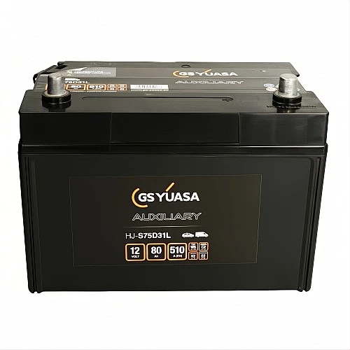 Акумулатор YUASA AUXILIARY 80Ah/510A R+ JIS