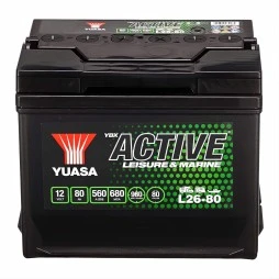 Акумулатор YUASA YBX ACTIVE LEISURE & MARINE 80Ah/560A L+