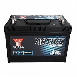 Акумулатор YUASA ACTIVE MARINE 100Ah/750A L+