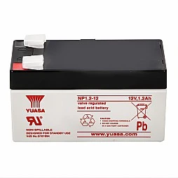 Акумулатор YUASA NP VRLA 1.2Ah L+