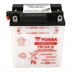 Акумулатор YUASA YUMICRON 12.6Ah/150A L+