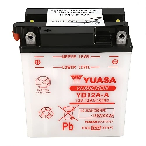 Акумулатор YUASA YUMICRON 12.6Ah/150A L+