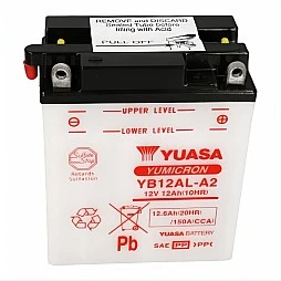Акумулатор YUASA YUMICRON 12.6Ah/150A R+
