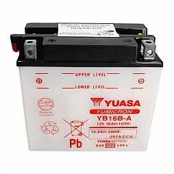 Акумулатор YUASA YUMICRON 16.8Ah/207A L+