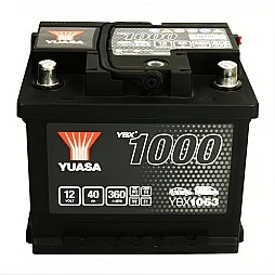 Акумулатор YUASA YBX1000 CaCa 40Ah/360A R+