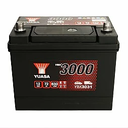 Акумулатор YUASA YBX3000 72Ah/630A L+ JIS