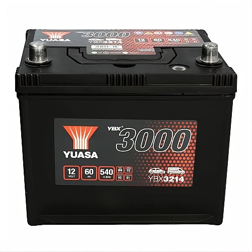 Акумулатор YUASA YBX3000 60Ah/540A L+