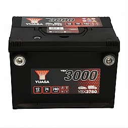 Акумулатор YUASA YBX3000 74Ah/740A L+
