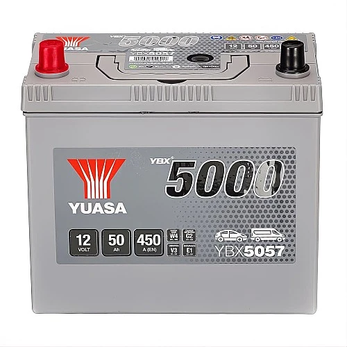 Акумулатор YUASA YBX5000 50Ah/450A L+ JIS